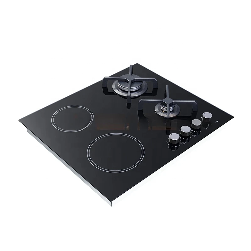 

Household Knob Control Stove Built in Multifunction Combined Cooktop