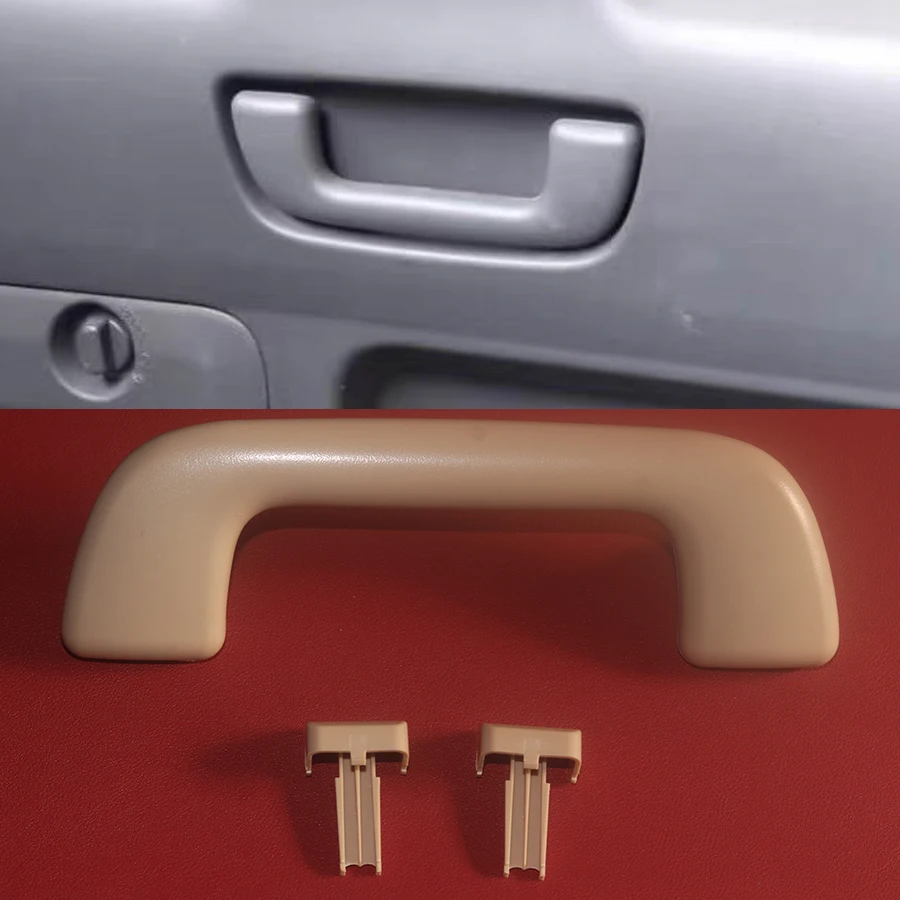 

1 шт., ручка двери багажника и маленькая крышка, зажим для задней двери, вспомогательный зажим в сборе для Toyota Land Cruiser LC120 2002-2009 74610-13011-B1/A0