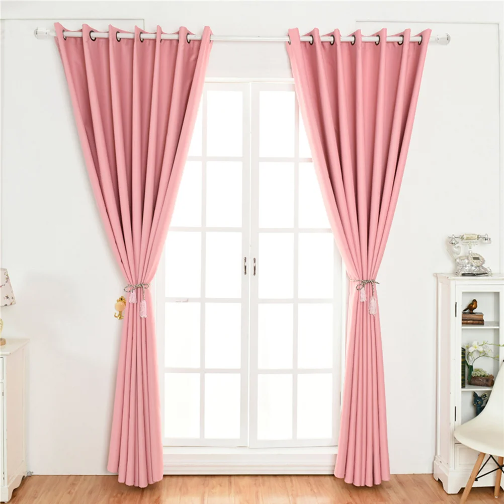

1pcs Blackout Curtains 100X130 Polyester Flower Print Sheer Window Curtain For Bedroom Bathroom Living Room