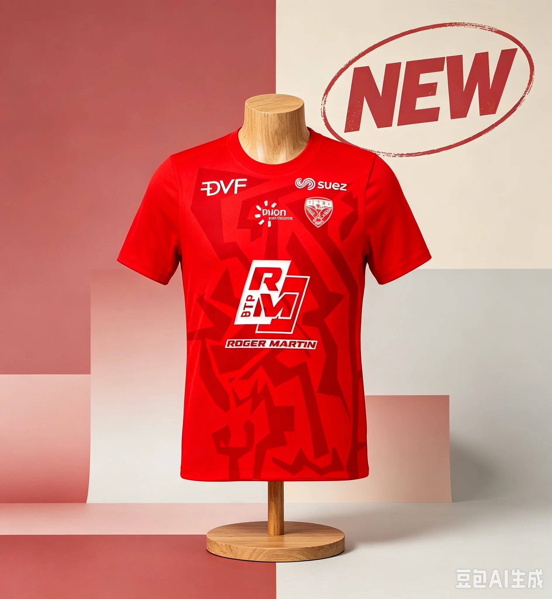2026 Frankreich Dijon FCO Fußballtrikot, 3D-Druck, schnelltrocknend, atmungsaktiv, kurzärmeliges T-Shirt, Heim- und Auswärtstrikot, Unisex, für Herren und Damen. – Detail 7