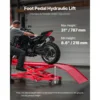 SucceBuy オートバイリフトテーブル 1000/1500lbs 空気圧/油圧オートバイジャッキ、ATV、ダートバイク用の頑丈なバイク修理スタンド 2