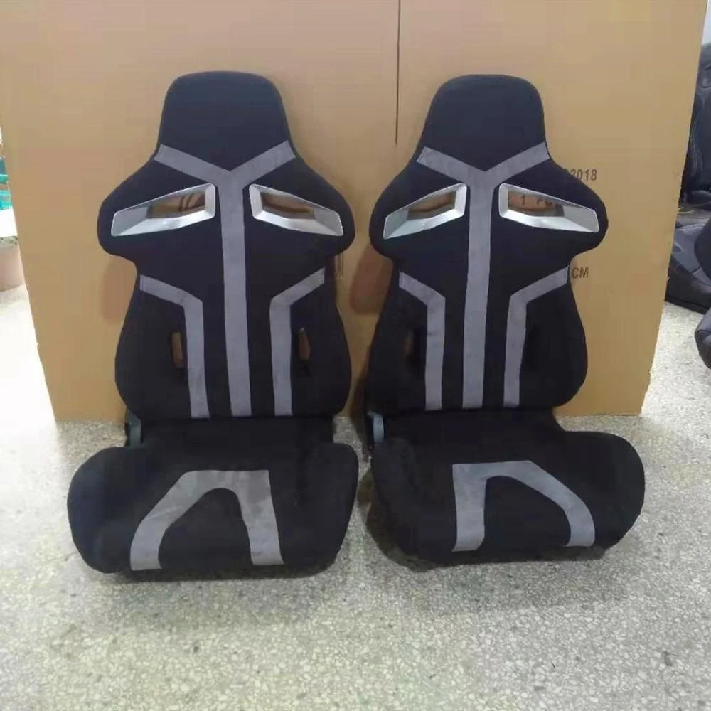 JBR1069 Wholesale Exquisite Fabric With Single Adjustor Car Racing Seats