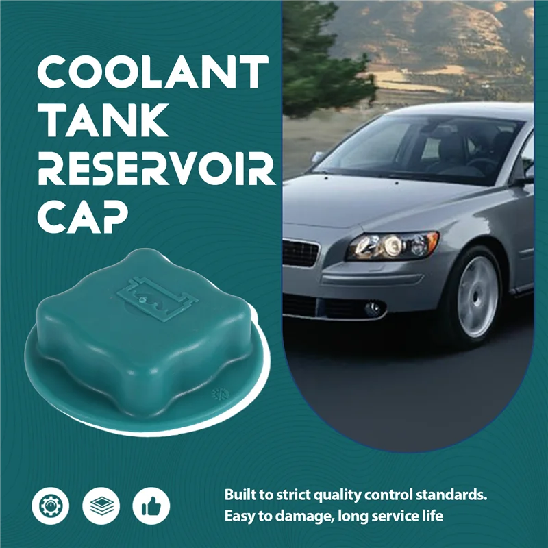 Aw-tampa do reservatório do tanque de refrigeração tampa do radiador tampa do líquido refrigerante do motor para volvo s40 s60 s80 v70 v90 xc70 xc90 c70 1985-2014 9445462