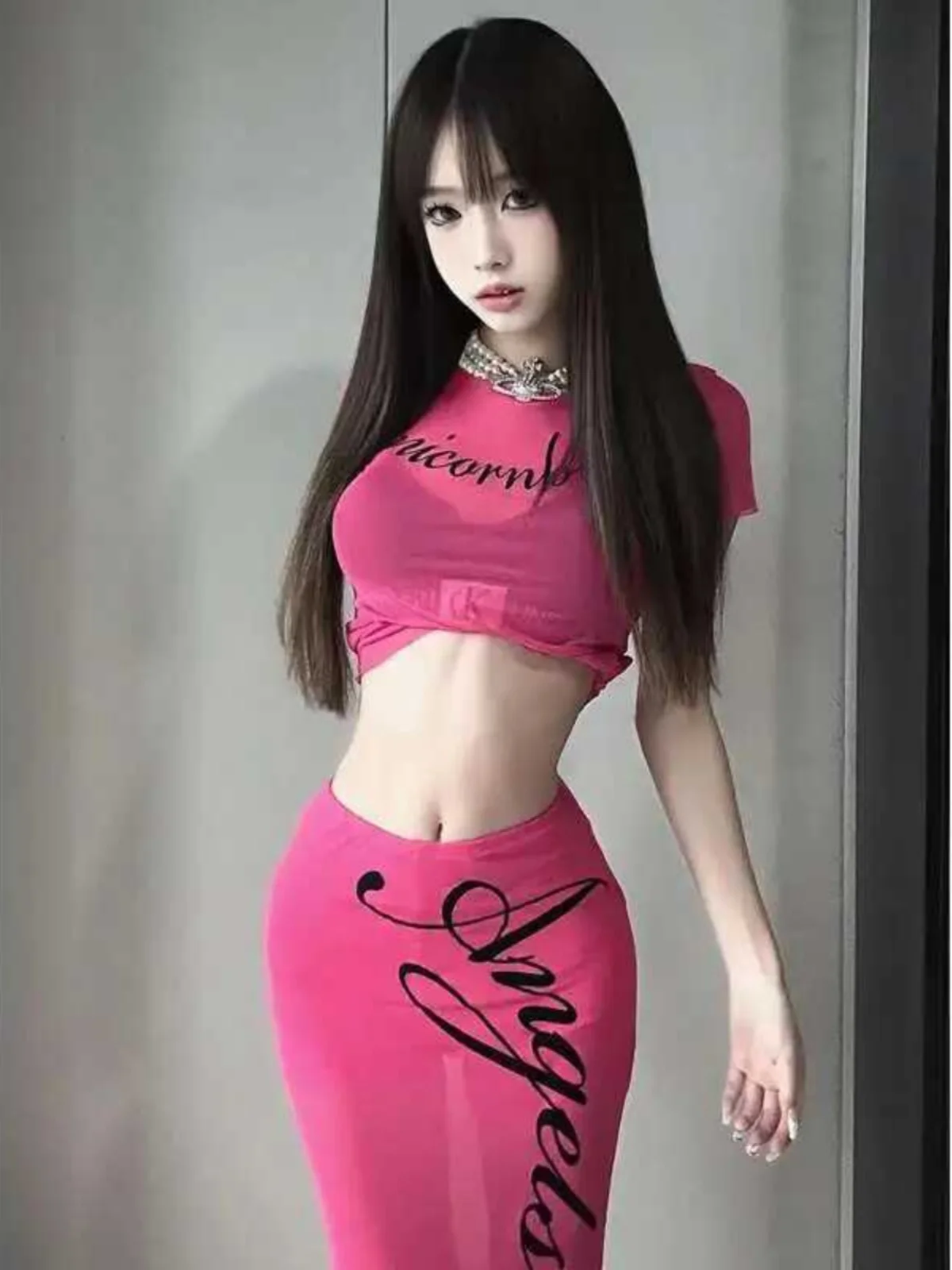 

American Sle Spicy Girl Pure Desire Уникальный дизайн See tough Me Утягивающий топ ort Sve с запахом вокруг юбки для женщин