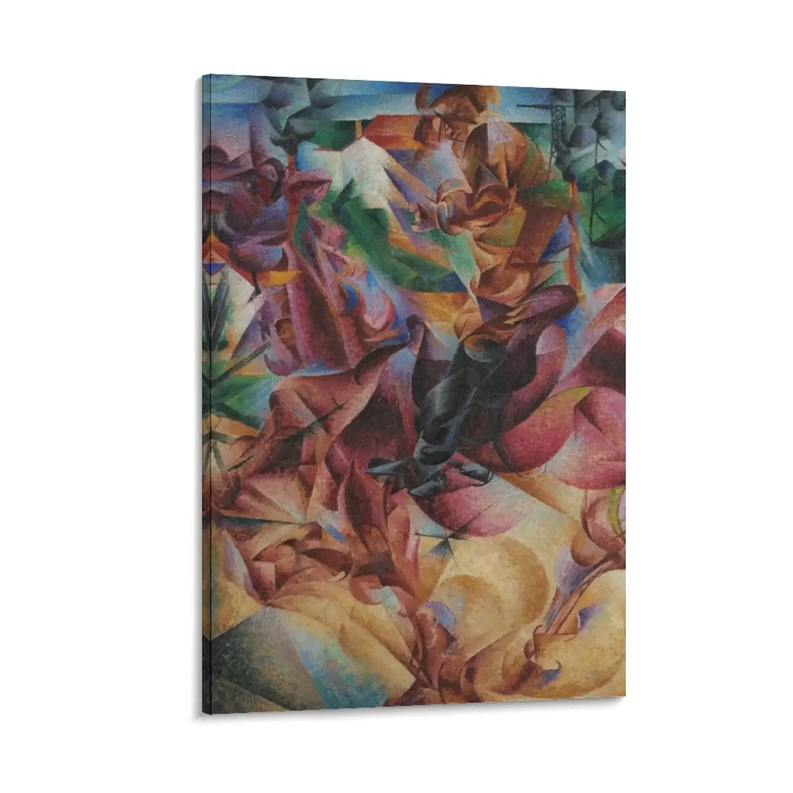 

Umberto Boccioni - Elasticity (Elasticita) Canvas Painting Home decoration japanese room decor Decoration home