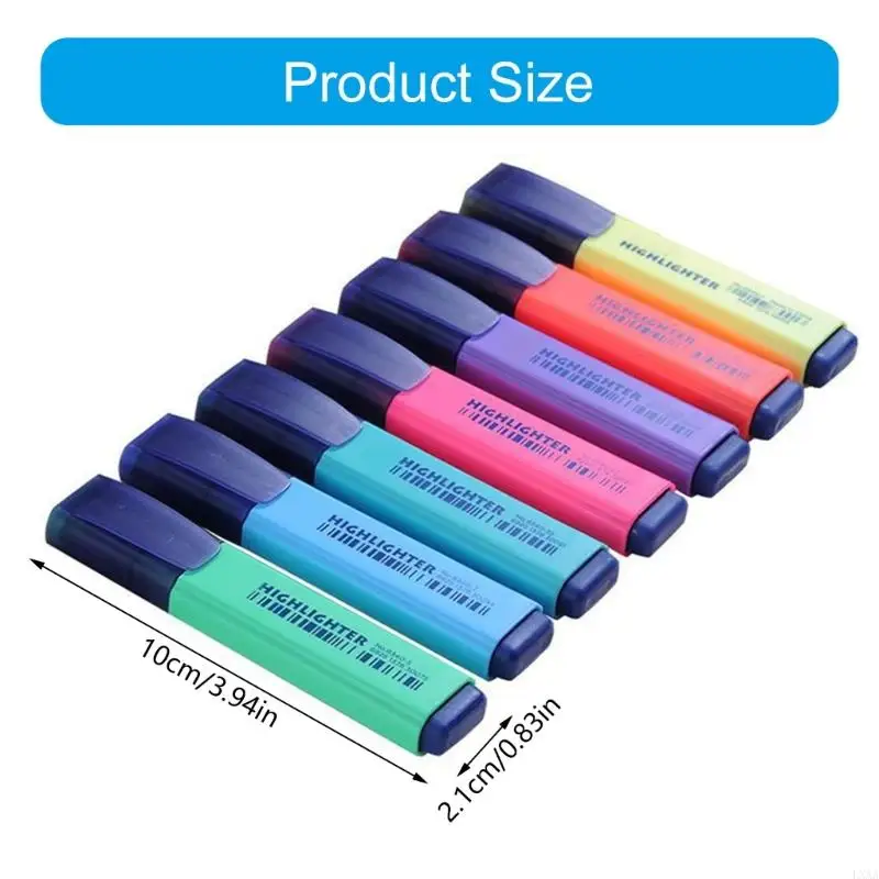 LXAA Highlighter Pen cincelado para resaltar textos notas y codificación color