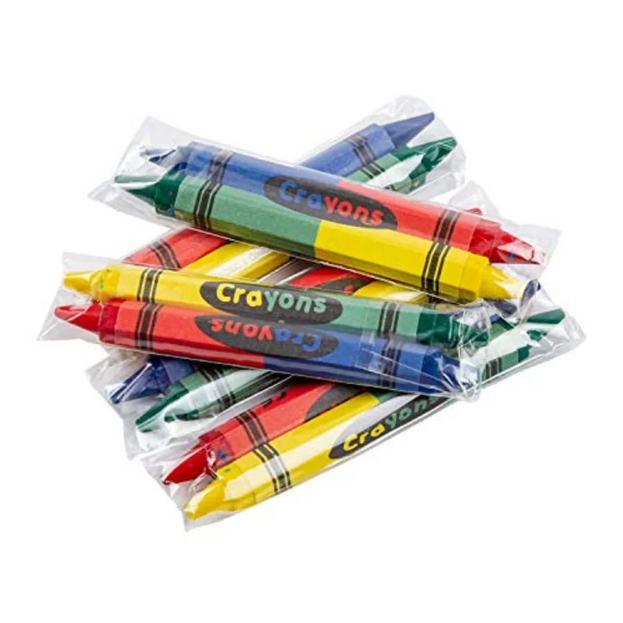 

4-Color Double End Honeycomb Crayons, Case of 1000