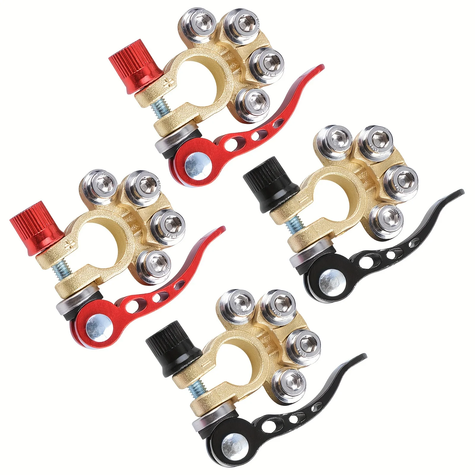 Clip de démontage de batterie à dégagement rapide pour bornes de batterie de voiture, modification des trous de connecteur de borne de batterie