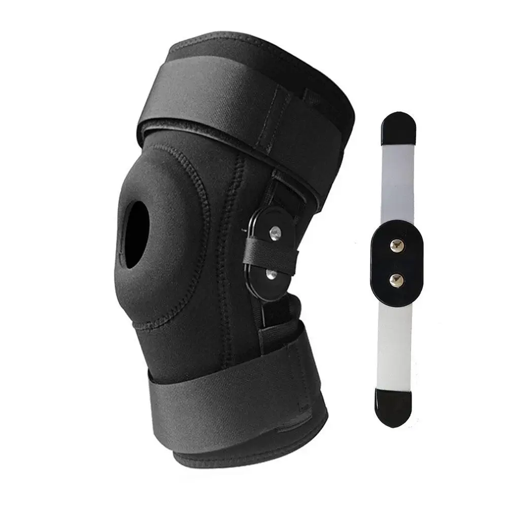 

Protective Knee Pads Thick Sponge Aluminium Alloy Bracket Knee Brace for Sports Anti-slip Anti-Collision Avoidance Knee Sleeve