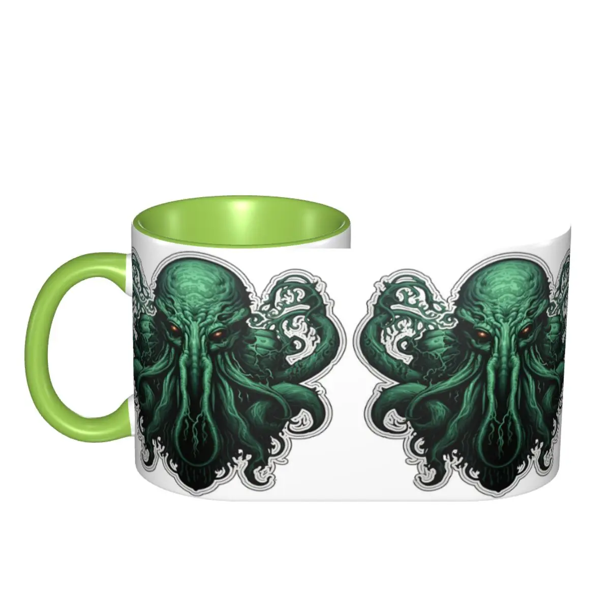 Cool H.P. Lovecraft The Call Of Cthulhu Mug Funny Ceramic Coffee Cups Tea Mugs Milk Cup Drinkware Gift for Woman Man DIY Custom