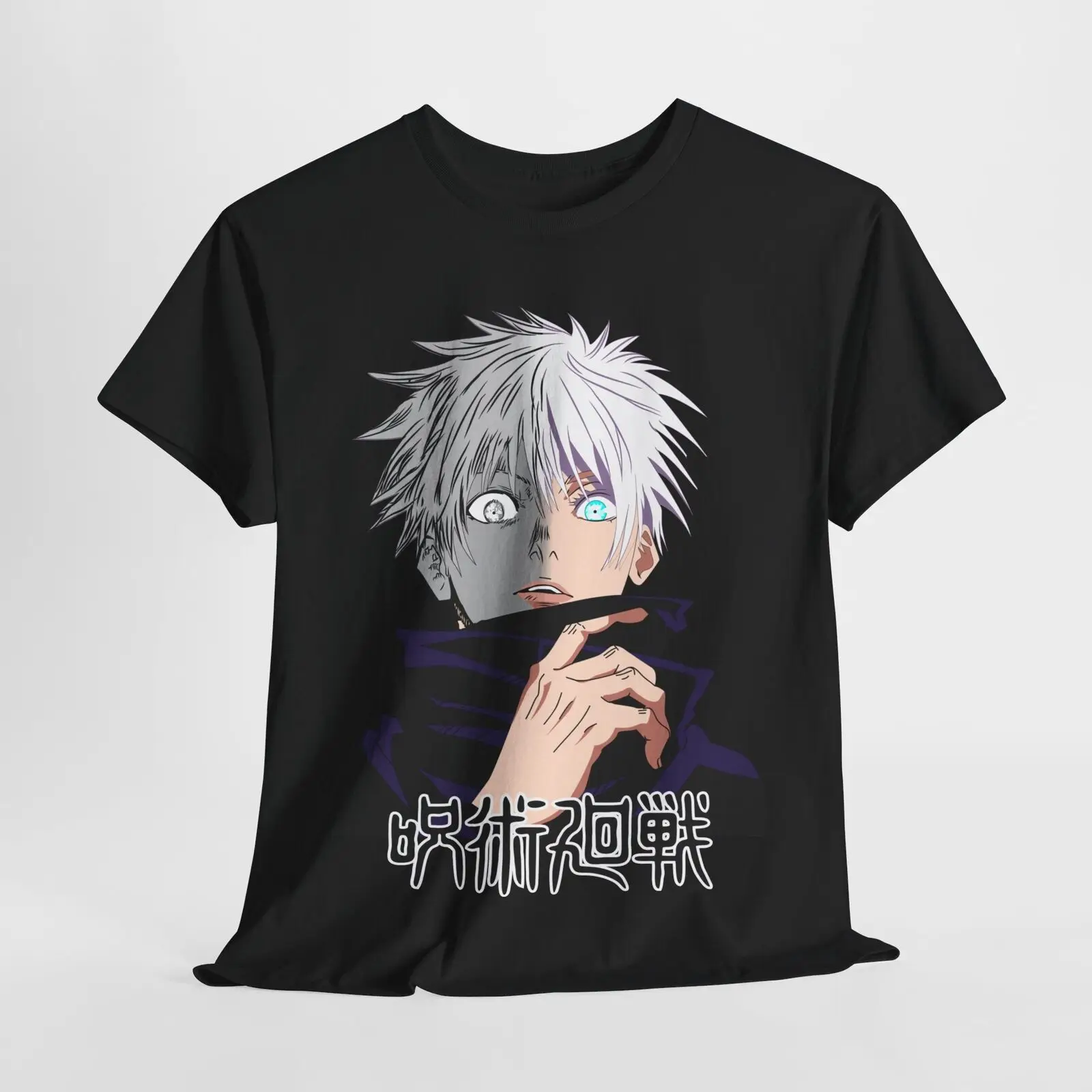 Gojo Satoru Jujutsu Kaisen T-Shirt Sukuna Anime Japanese Tee Shirt Manga JJK