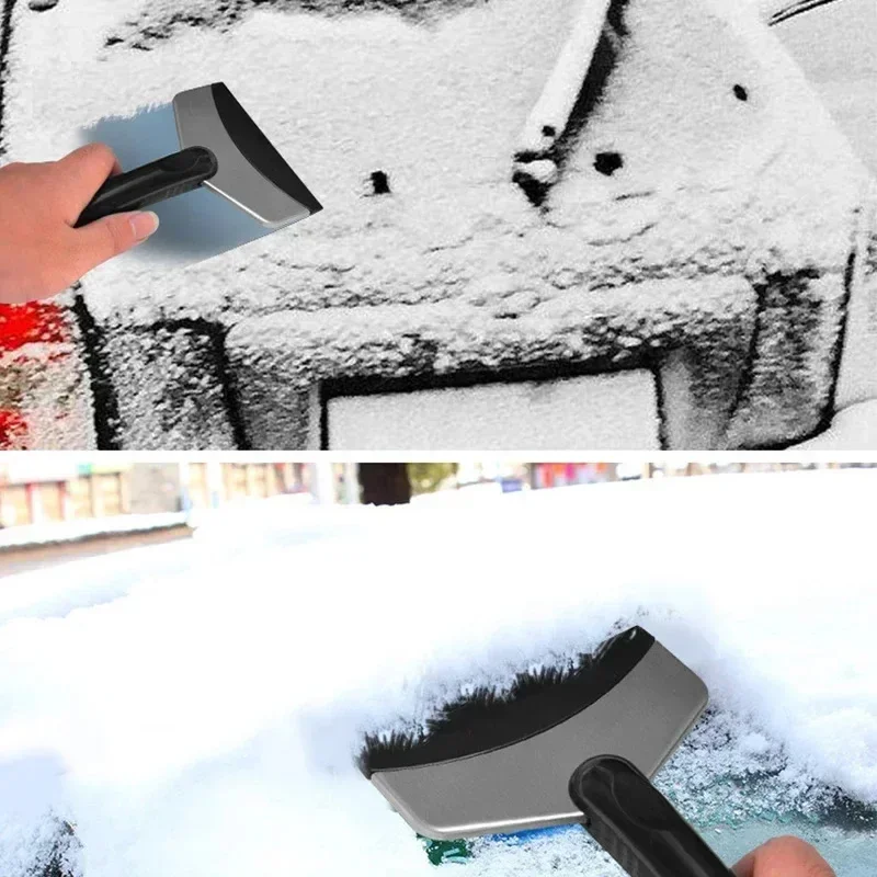 Multi functional car mounted snow removal shovel Winter Windshield Window Snow Scraping Window Cleaning tools Car Accessories ﻿