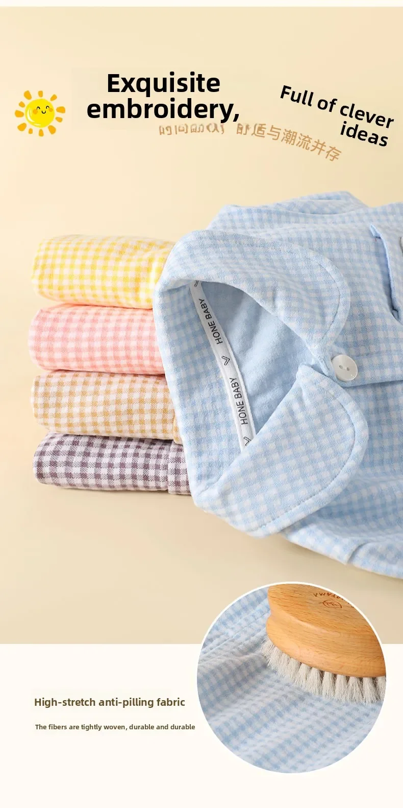 2026 Herbst-Pyjama-Set für Kinder, Lässiges Kariertes Langarm-Hemd mit Revers und Hose, Jugend-Schlafanzug-Bekleidungsset – Detail 10