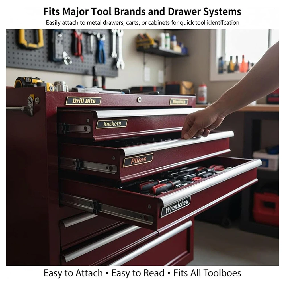 

Многоразовые магнитные этикетки для инструментов, украшения, сильная магнитная фиксация, многоразовые. Эффективность профессиональной мастерской