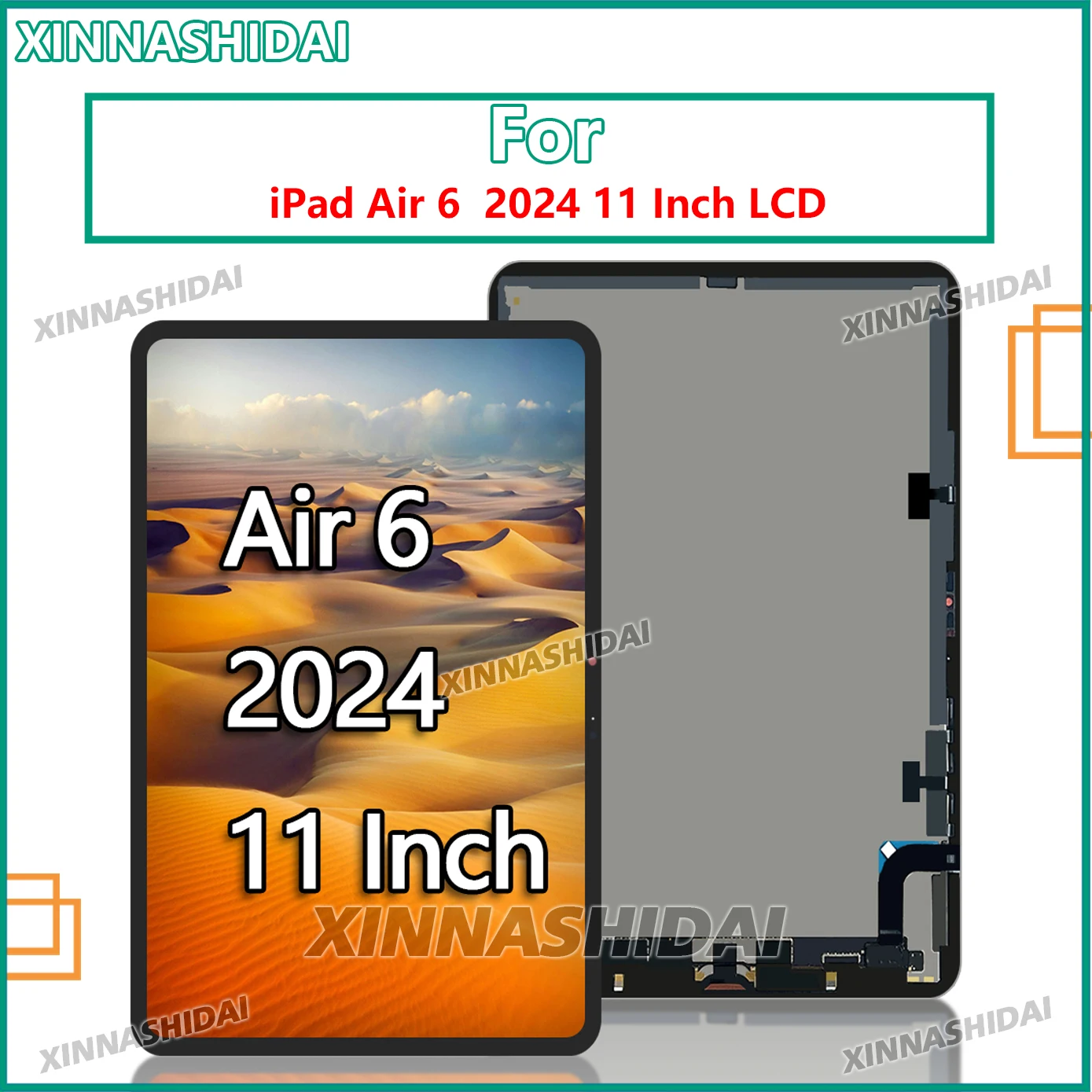 

High Quality Tablet LCD Display Replacement For iPad Air 6 2024 11 inch LCD Touch Digitizer Assembly Screen