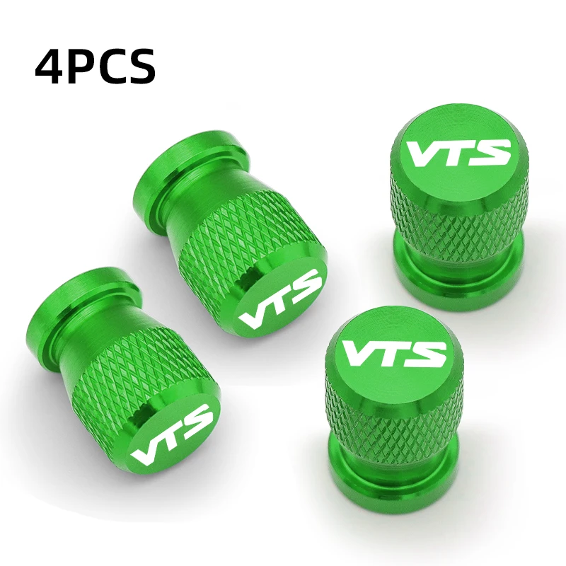 4Pcs VTS Custom LOGO Car Wheel Tire Valve Caps Airdust Covers For Citroen C3 C4 C5 Berlingo Elysee Quatre Saxo C4L Xsara Picasso