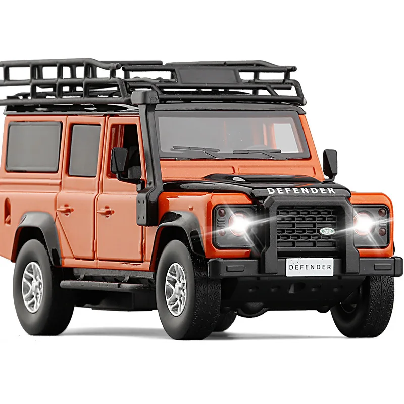 1:32 Defender 2010 внедорожник модель автомобиля из сплава Литые и игрушечные автомобили для детей коллекционные подарки игрушка для мальчиков