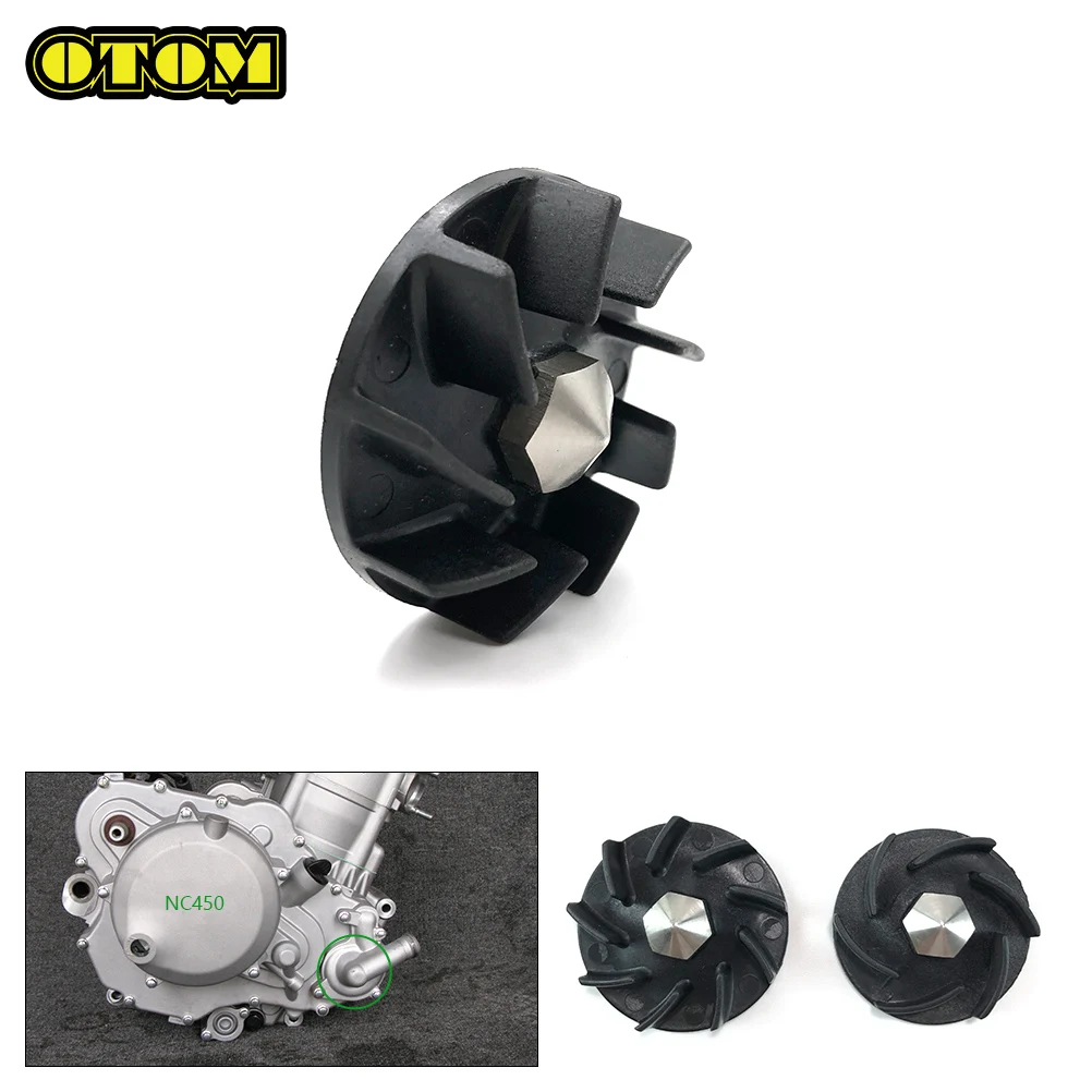 Impulsor de bomba de agua para motocicleta, cubierta de tornillo de motor, engranaje de rueda para ZHONGSHEN NC250 NC450 AVANTIS ENDURO MOTOLAND KAYO BSE ZUUMAV