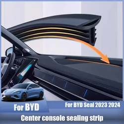 For BYD Seal 2023 2024 Center console sealing strip Automotive dustproof parts sound insulation decoration