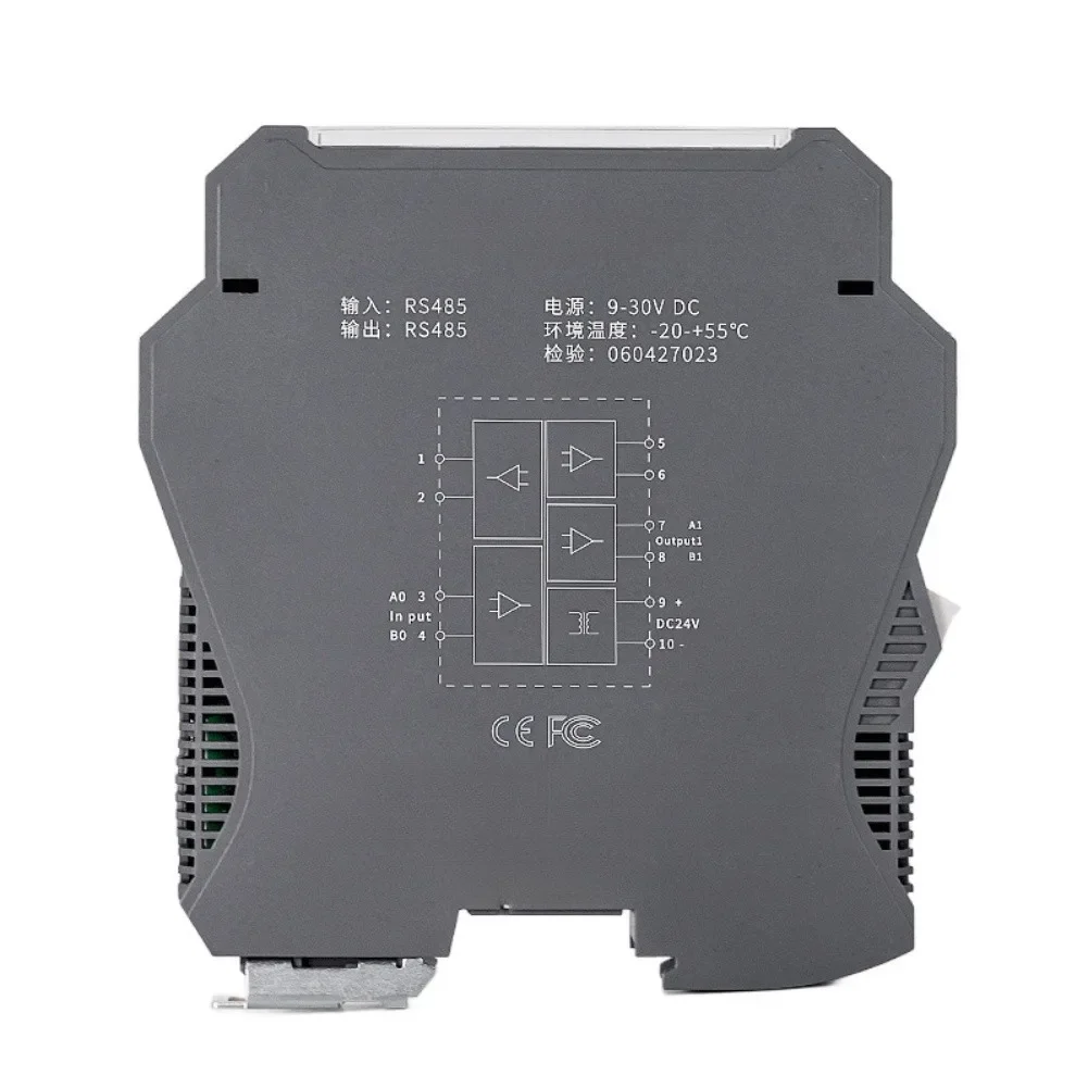 RS485 Signal Isolation Module Compatible with Standard RS485 Devices for Stable Industrial Network Integration