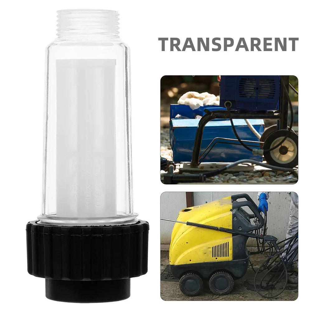 2pcs Pressure Washer Filter Inlet Water Filter For High Pressure Washer Garden Hose Rv Car Wash Sediment Removal Long Life