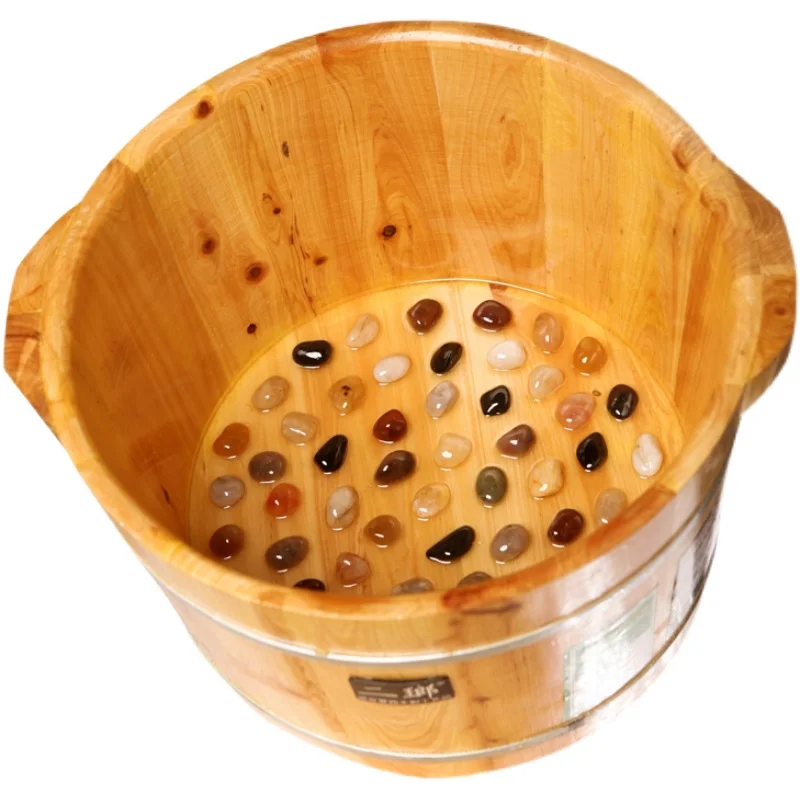 

10-15 л ванна для замачивания ног, массажное ведро из цельного дерева и кедра для домашнего использования через икры