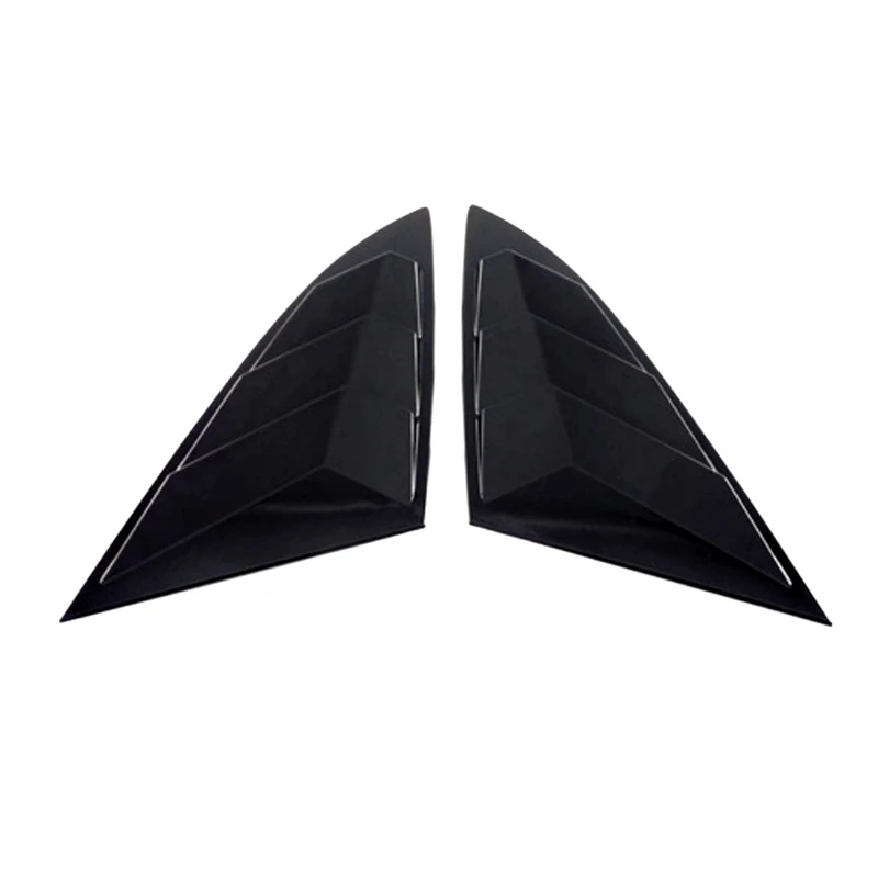 For Changan UNIV UNI-V 2023 2024 Car Rear Spoiler Wing Side Window Triangle Trim Cover Trim Accessories