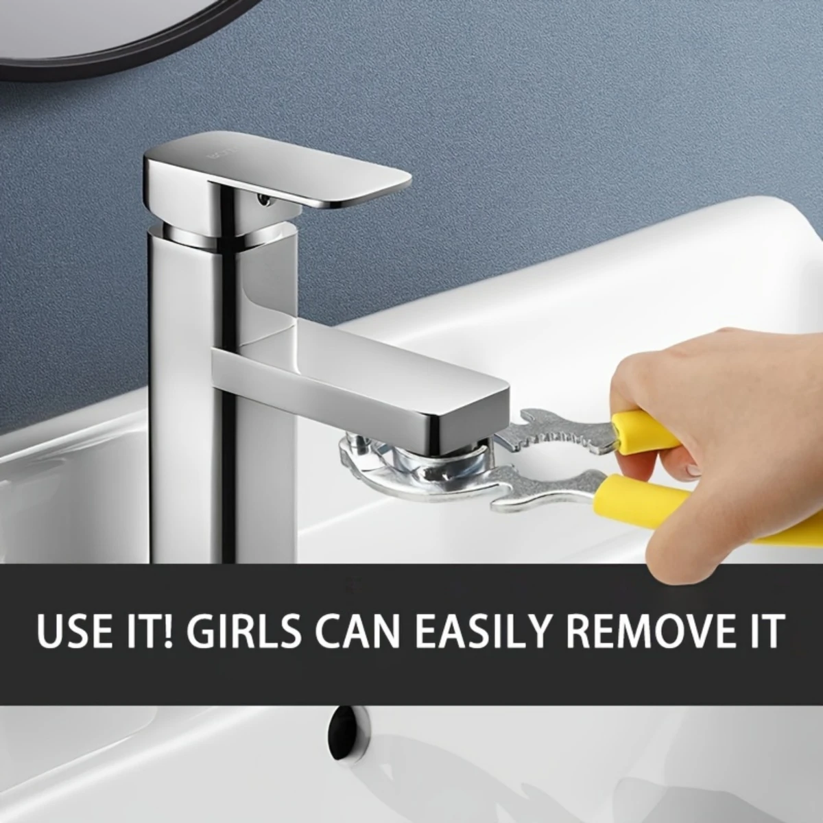 เครื่องมือถอดและติดตั้งหัวก๊อกน้ำสำหรับอ่างล้างจานในครัวและห้องน้ำ อุปกรณ์ซ่อมแซมและถอดหัวก๊อกน้ำ