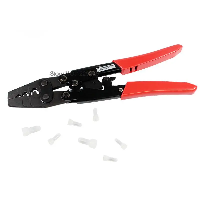 HS-16 Crimping piler for terminal 1-6mm2 Pressing Pliers CE1 2 5 Insulation Terminal Closed Pacifier End Jointing Tool