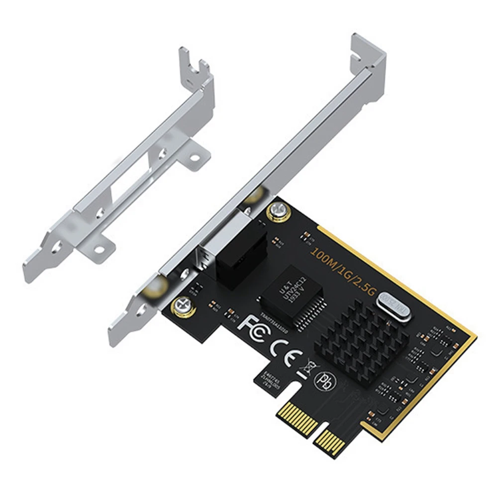 ABRI- CF-P25 2.5Gbps High Speed Gaming PCI-E Network Card 10/100/1000Mbps RJ45 Port For Desktop Support WIN7/ 8/ 10