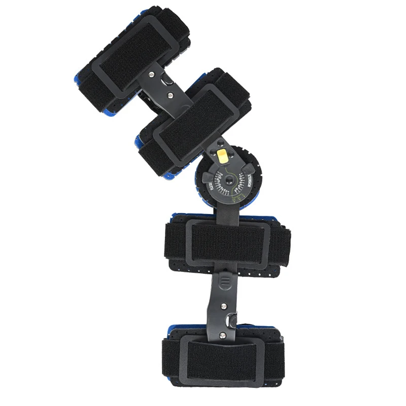 

Adjustable Hinged Knee Brace with Button Lock-Sponge-Lined for Comfort, Suitable for Knee Support Brace