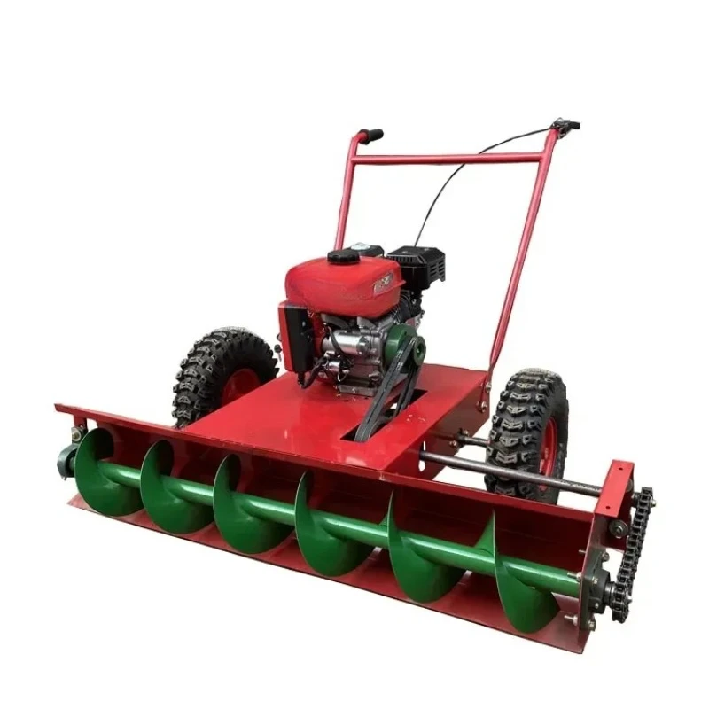 

Durable Small Snow Sweeper Snow Remover Hand Pushed Fuel Oil S now Remover Tool Parts Property Road Self propelled Sn ow Remover