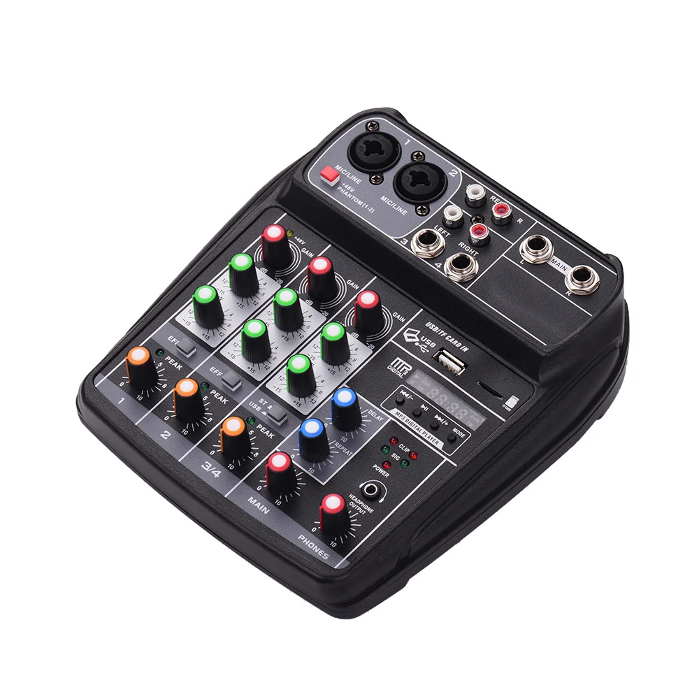 

Professional Digital Audio Mixer Mini Mixer Audio Digital Mini Audio Mixer Powered Amplifier