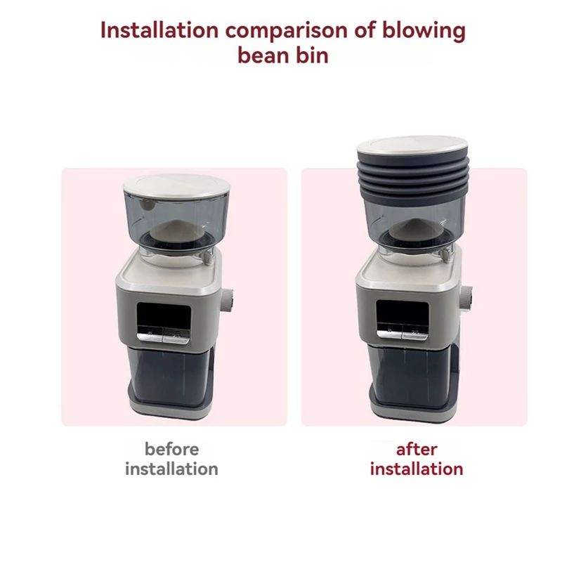 Hot Coffee Compressed Volume For Barsetto G01/G01S Dose Hopper Coffee Machine Bean Silo Compression Roll