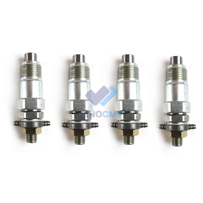 4pcs New Fuel Injectors Nozzel 15271-53000 1527153000 15221-53200 For Kubota D1302 D1402 V1702 V1902 Engine Excavators Parts