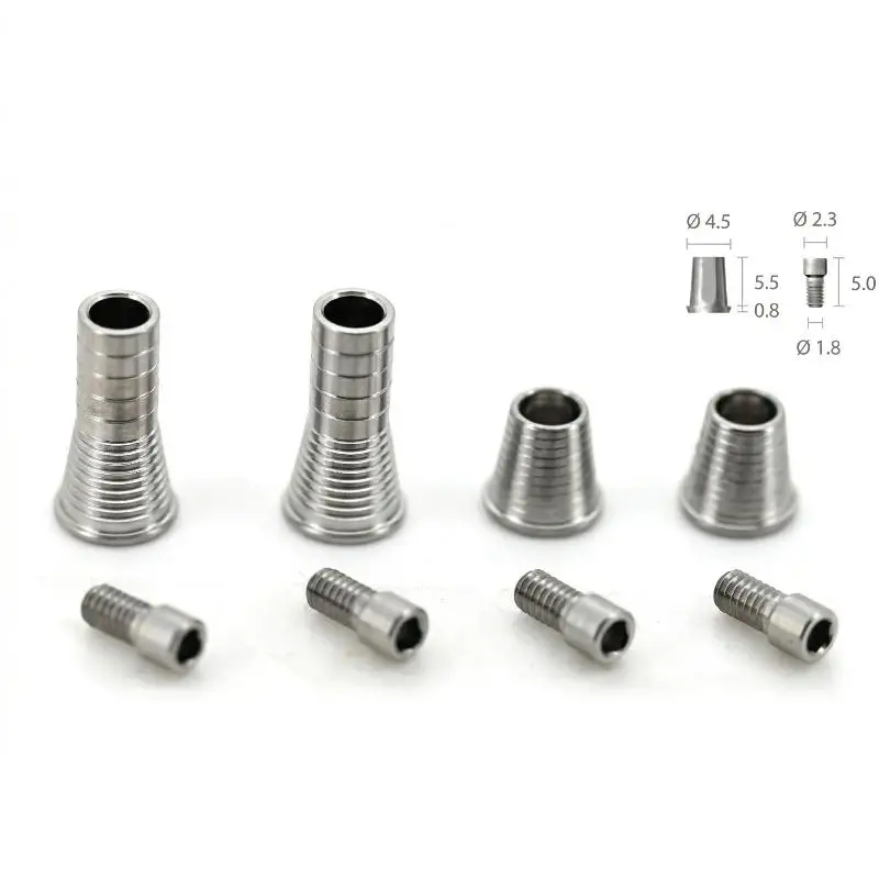 10PCS Universal Disposable Dental Transfer Rod With Sealing Screw Tool For Lab Implant Restoration Efficient Accessory