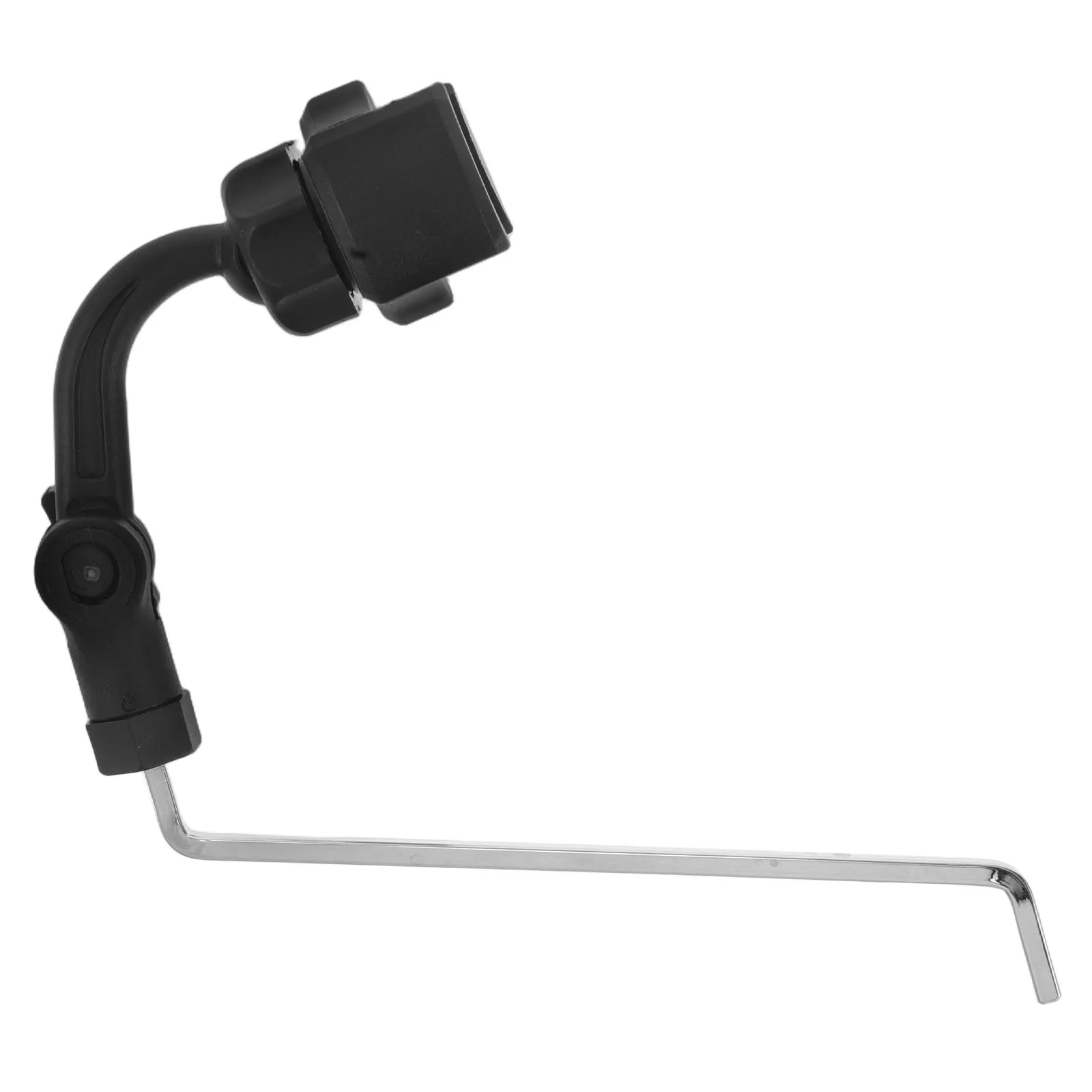 

Saxophone Cell Holder Clarinet Clamp Black Stainless Steel Clip Lyre