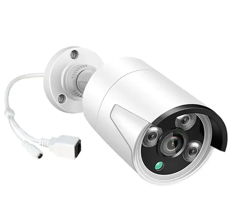 Sistema de cámaras de seguridad para el hogar PoE de 8 canales y 2MP, 8 Uds., conjunto de cámaras IP PoE para exteriores con cable de 2MP, Kit Nvr Tuya Poe de 1080p