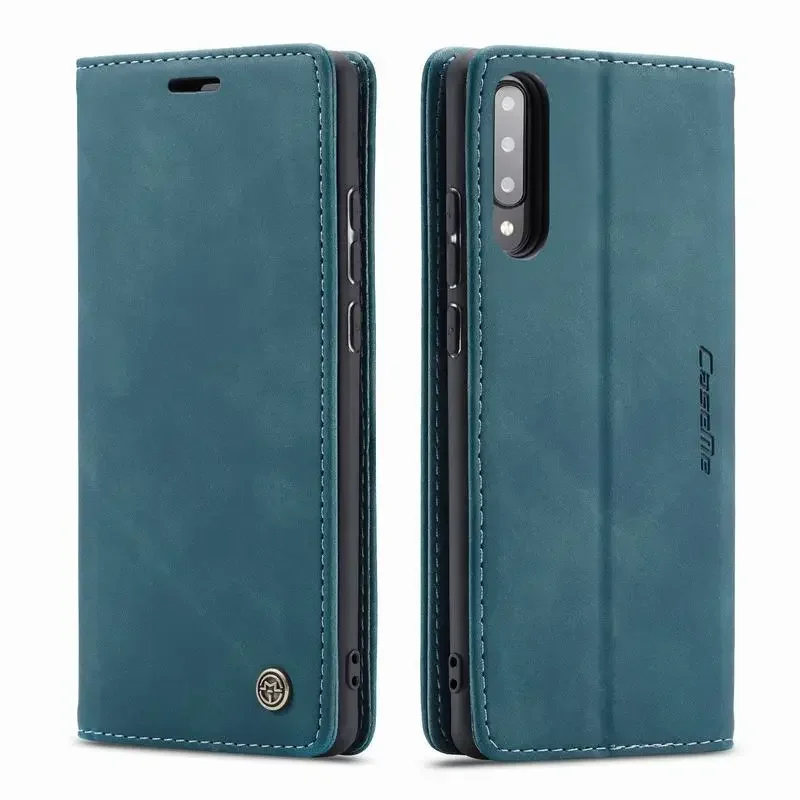 

Leather Case For Samsung Galaxy A70 S Multifunctional Luxury Magnetic Flip Plain Wallet Bumper Phone Cover For Samsung A 70 Etui
