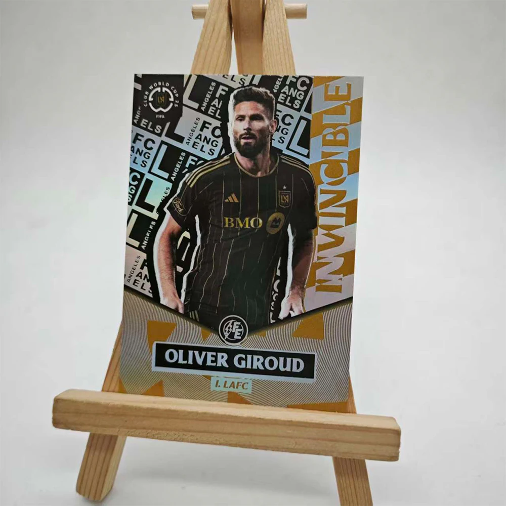 PANINI 2025 كأس العالم جمع البطاقات الموقعة MBAPPE GIROUD GUERRERO JAVIER ZANETTI الذهب الساخن محكم الملونة فلاش مهرجان هدية