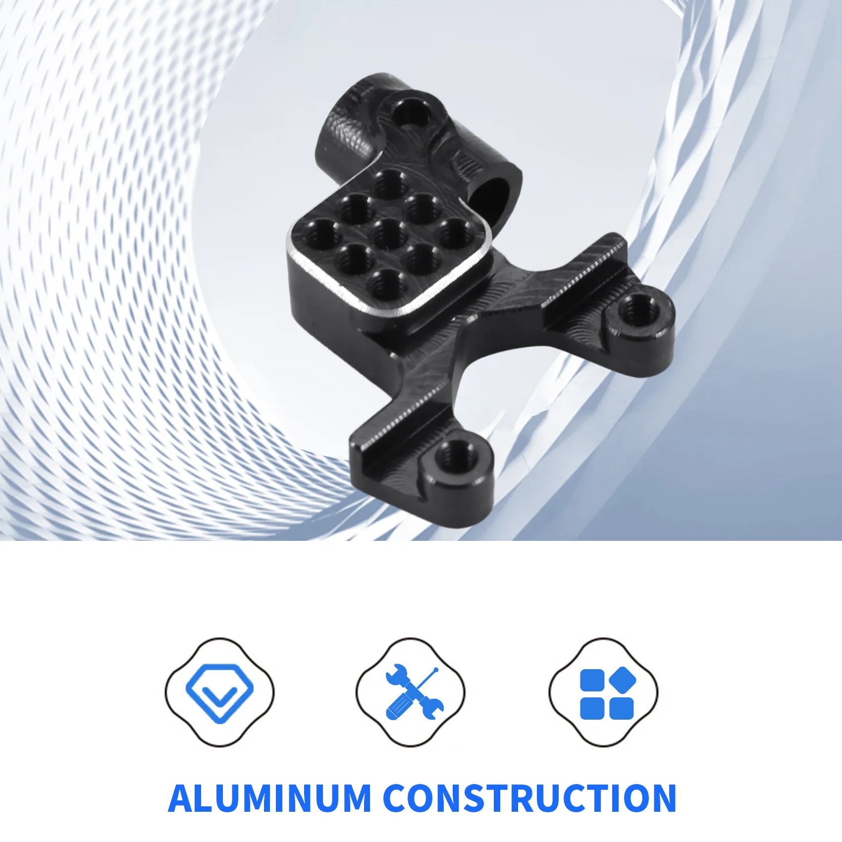 金属フロント & リア調整可能なショックダンマータワーマウントアップグレードアクセサリー 1/24 RC クローラーアキシャル SCX24 90081 部品