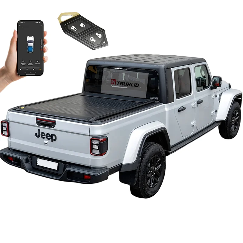 

Electric Roller Tonneau Cover for Gladiator Automatic Retractable Bed Cover Power Retractable Shutter for Pickup Truck