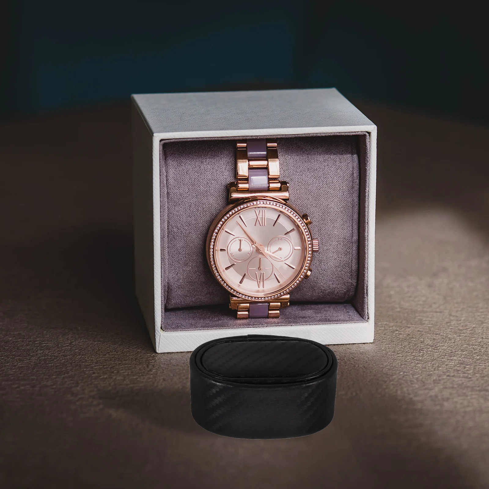 

5pcs Mini Pillow Watch Display Cushion Pu Soft Portable Holder For Automatic Winder Storage Box Jewelry Case Bracelet Ring