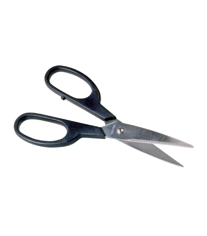 Tradineur 20 cm Stainless Steel Kitchen Scissor, Multi-Purpose Special Scissor for Food Use, Serrated Sheet 7,5 cm,