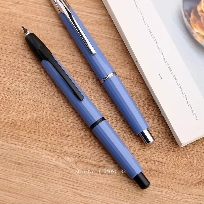 

Новая ручка-роллер MAJOHN A2 с выдвижным пером EF, серебряным клипом и конвертером для чернил, легче аналогов, для офиса и школы