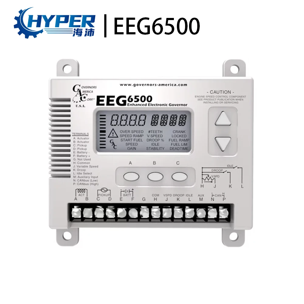 EEG6500 Original GAC Enhanced Electronic Controller Adjustable Starting Fuel Strategy  Speed Governor High Quality Fast Delivery