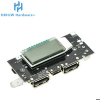 Mobile Power Bank 18650 Dual USB 5V 1A 2.1A Battery Charger PCB Power Module Accessories For Phone DIY LED LCD Module Board