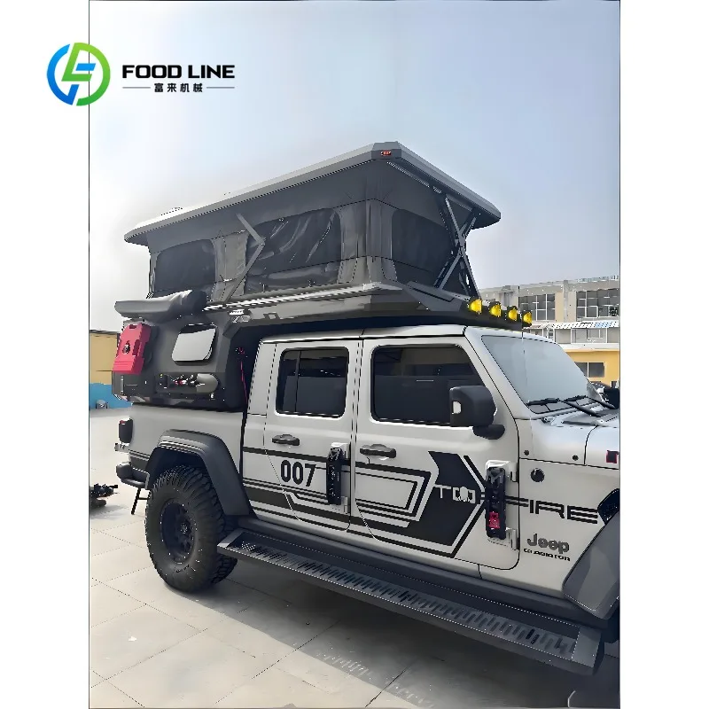 Customized Hard Shell Overland Camper For Pickup With Slide Out Drawer And Ladder Bulk Purchase Best Offer For Export