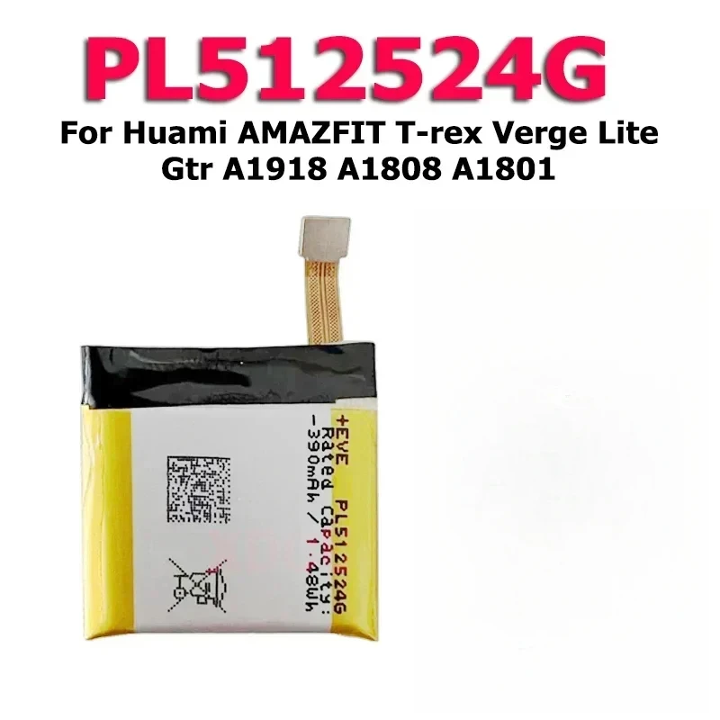 PL582624 Battery For Huami AMAZFIT GTS GTR 2 3 4 T-rex Verge A1805 A1602 A1914 A1928 A2010 PL382222GH 42mm Mini Lite Pro