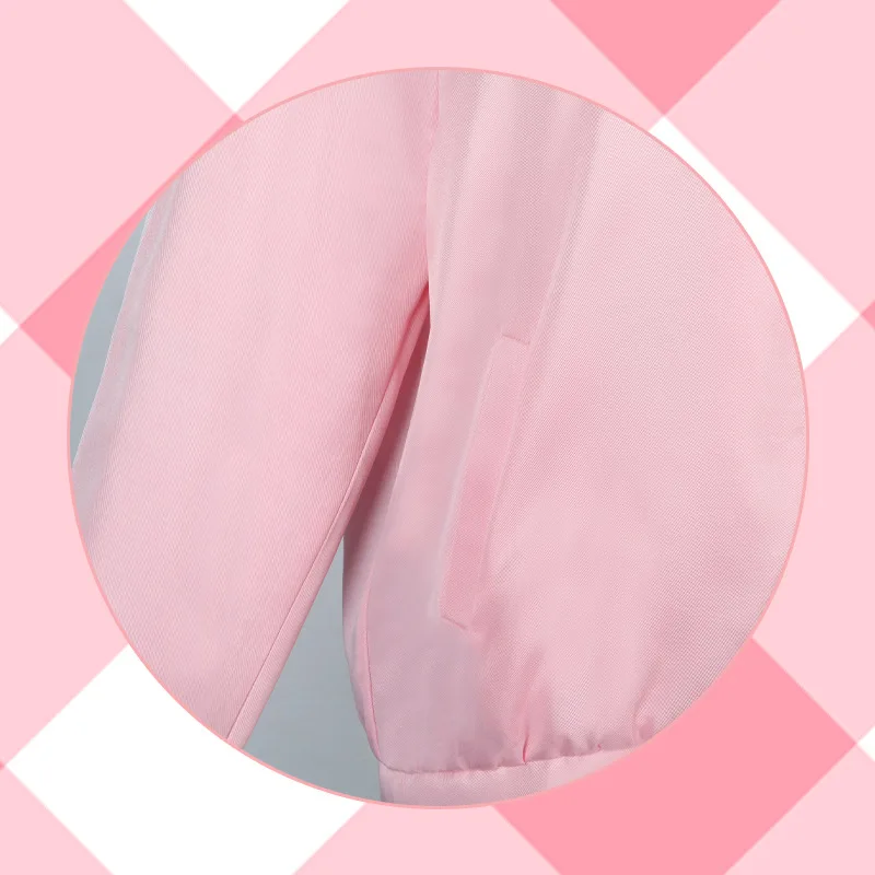 Gotou Hitori Cosplay Anime Bocchi The Rock Gotou Hitori Cosplay Costume Wig JK Dress Uniform Pink Jacket Skirt Customized
